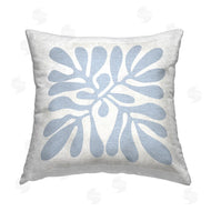 Stupell Studio | Abstract Blue Plant Leaf