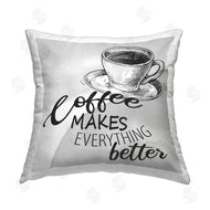Kim Allen | Funny Vintage Coffee Phrase