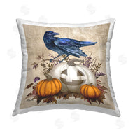 Paul Brent | Crow & Jack-o-Lantern