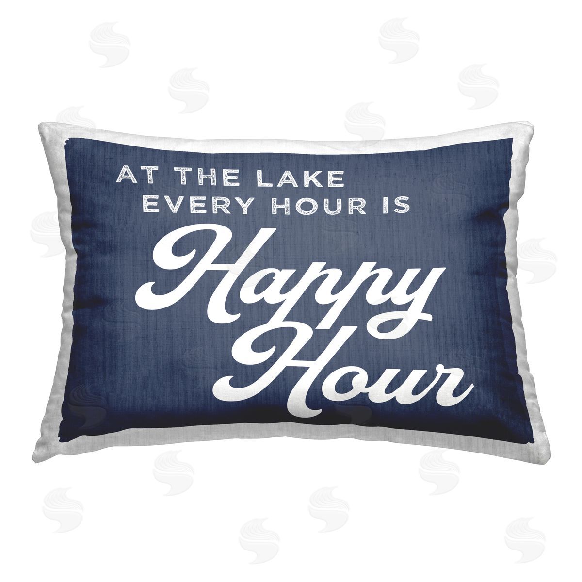 Happy Hour at Lake Decorative Printed Pillow, Home Decor by Stupell Studio