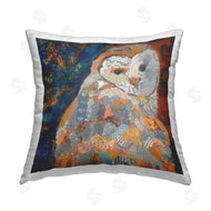 Violet Davenport | Collage Patterned Owl