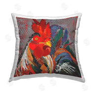 Violet Davenport | Patterned Collage Rooster