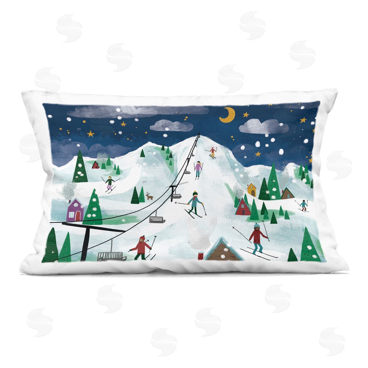 Loni Harris | Nighttime Ski Slopes