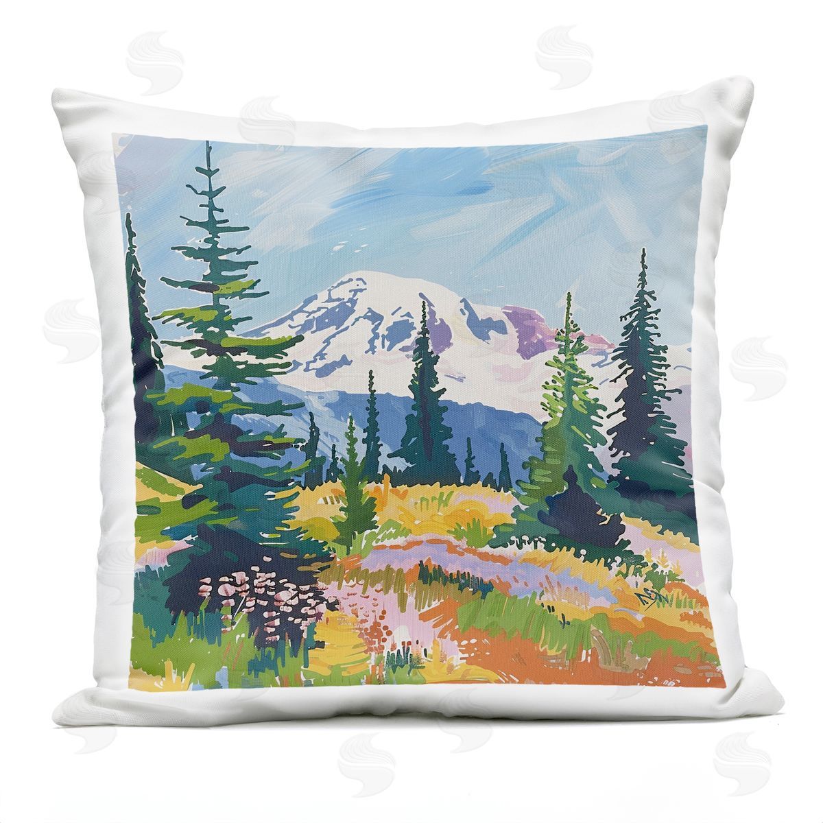 Walker Noble | Modern Snow Capped Mountain