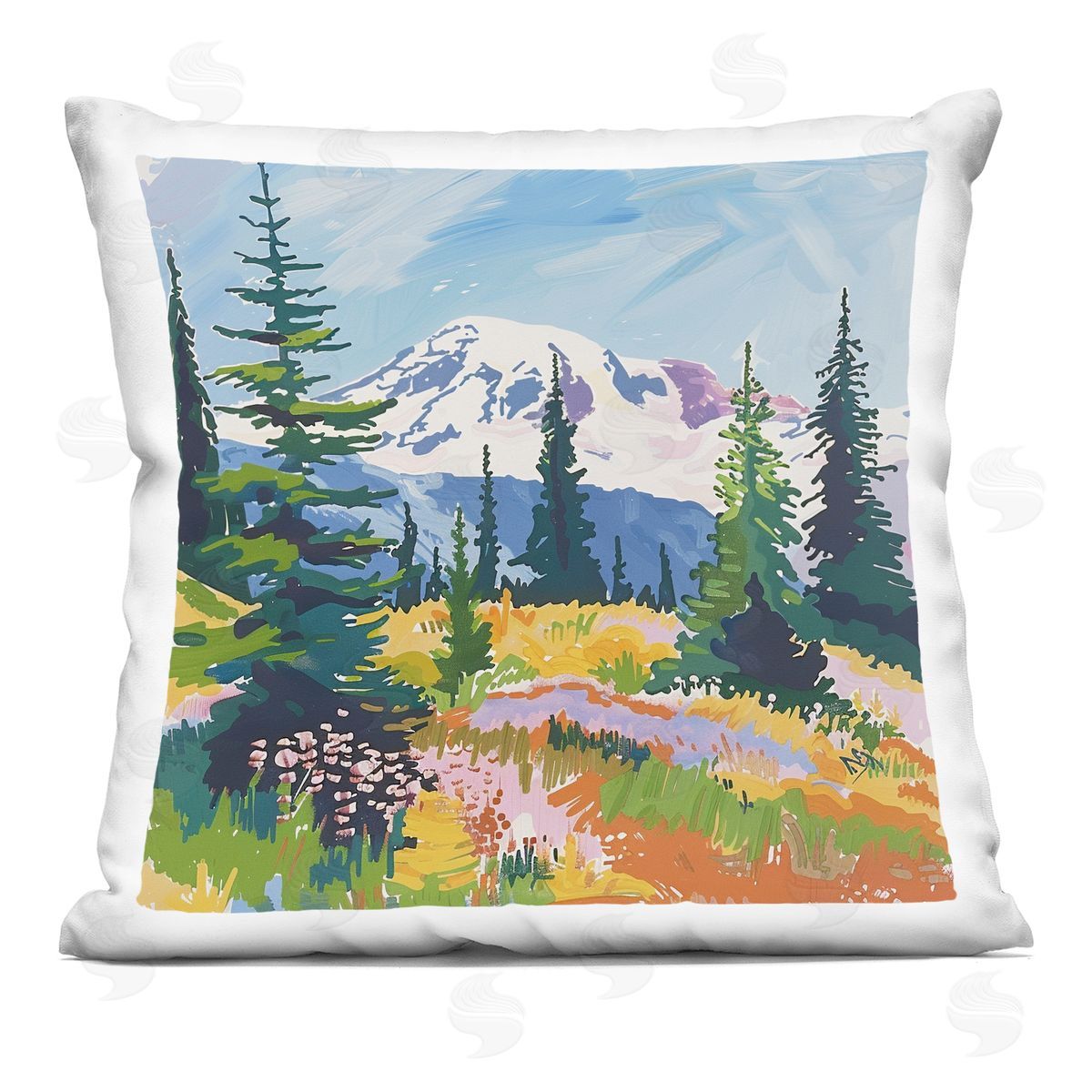 Walker Noble | Modern Snow Capped Mountain