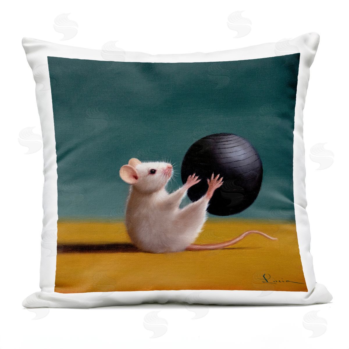Lucia Heffernan | Mouse Exercise Ball Workout