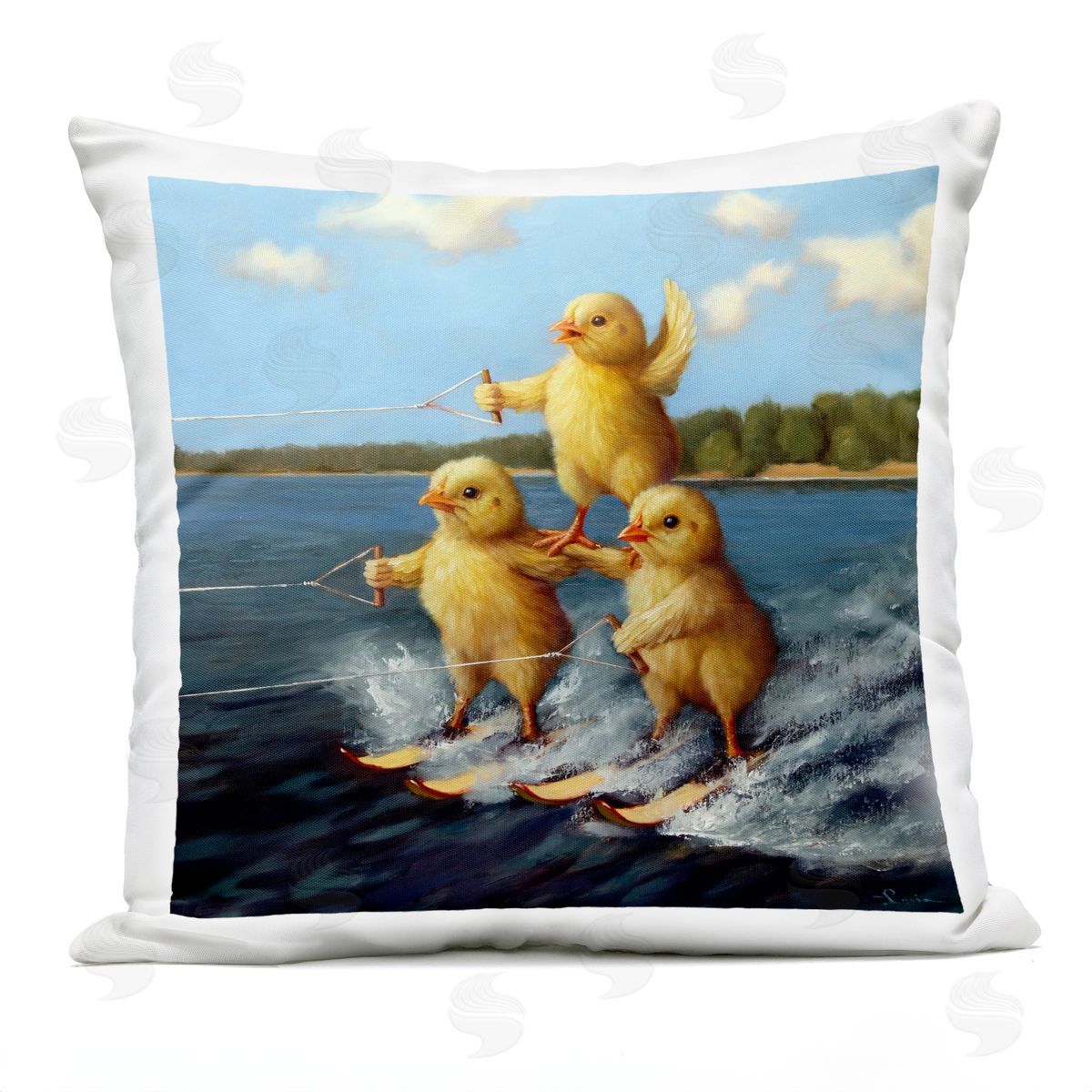 Lucia Heffernan | Three Chicks Waterskiing