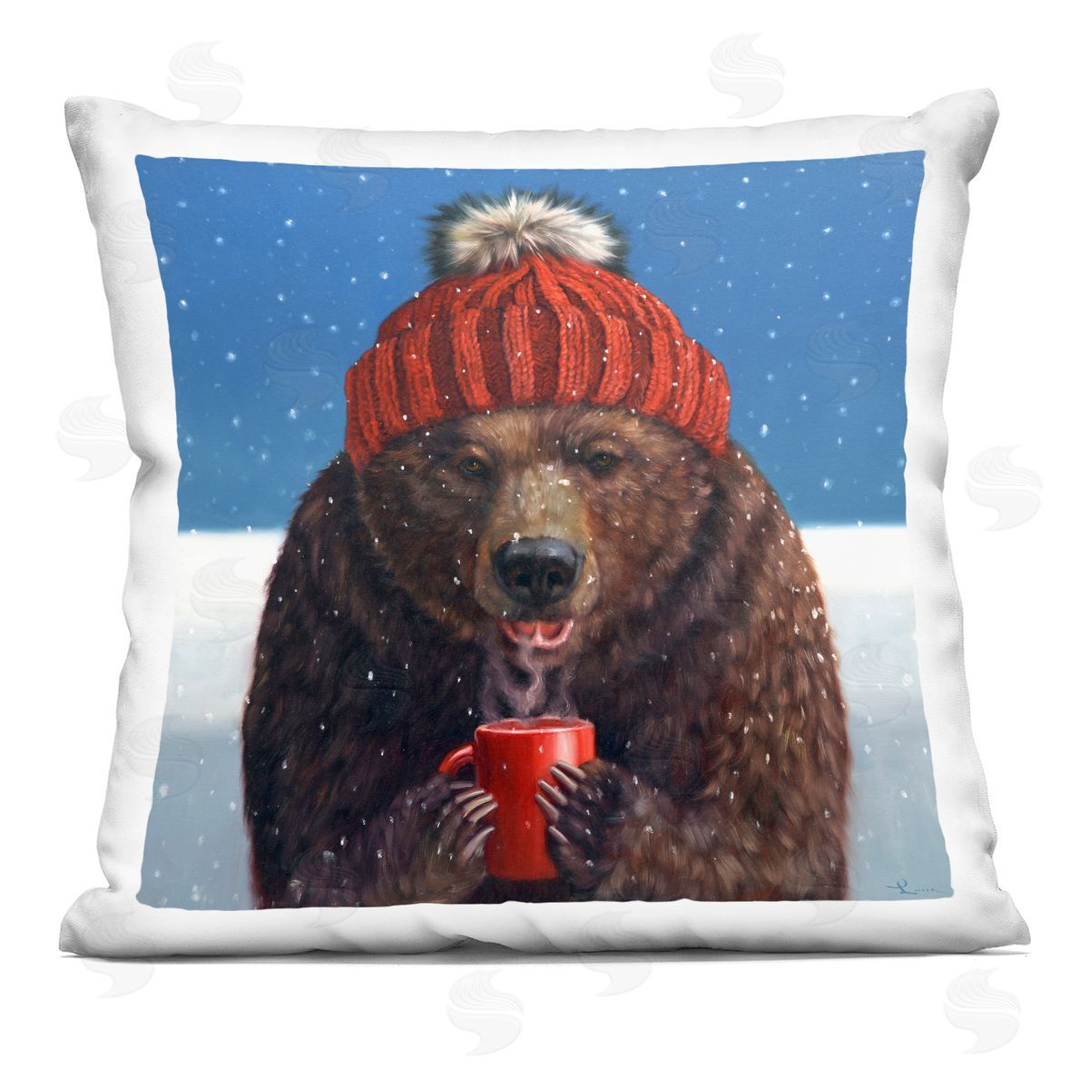Lucia Heffernan | Snowy Bear & Cocoa Mug