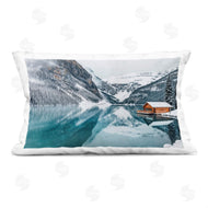 Lazar Studio | Winter Cabin on Icy Lake