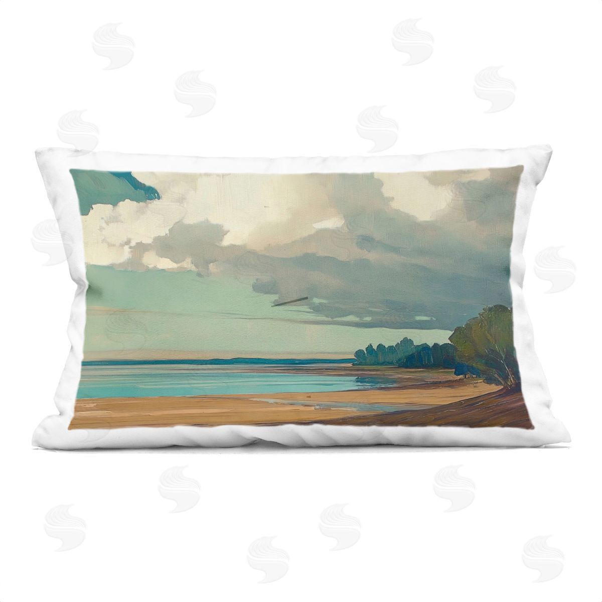 Elara Yasna | Sunlit Clouds over Beach