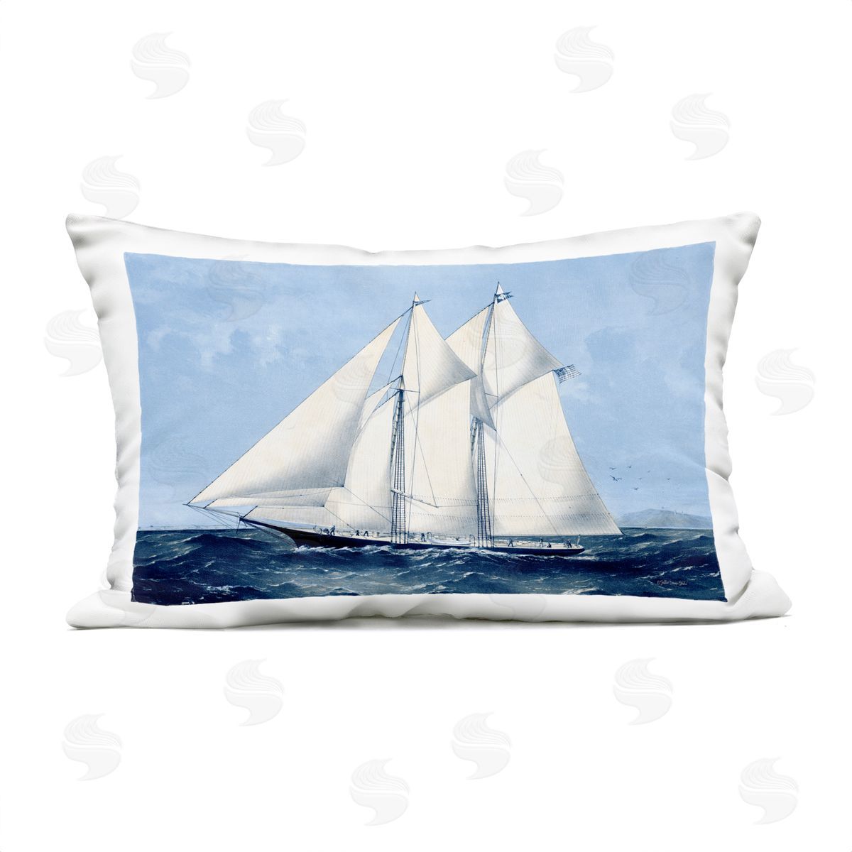 Stellar Design Studio | Serene Sailboat on Ocean