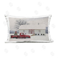 Lori Deiter | Snowy Farmhouse on Christmas