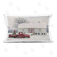 Lori Deiter | Snowy Farmhouse on Christmas