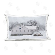 Lori Deiter | Snowy White Farmhouse Scene