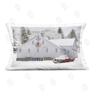 Lori Deiter | Red Truck & Snowy Farmhouse