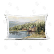 Amber Sterling | Lakeside Cabin with Mountain View