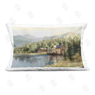 Amber Sterling | Lakeside Cabin with Mountain View