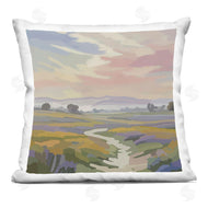 Amelia Noyes | Lavender Fields Beneath Sunset