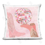 Yvette St. Amant | Cowgirl Boot & Disco Ball