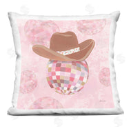 Yvette St. Amant | Rosy Hued Cowgirl Disco Ball