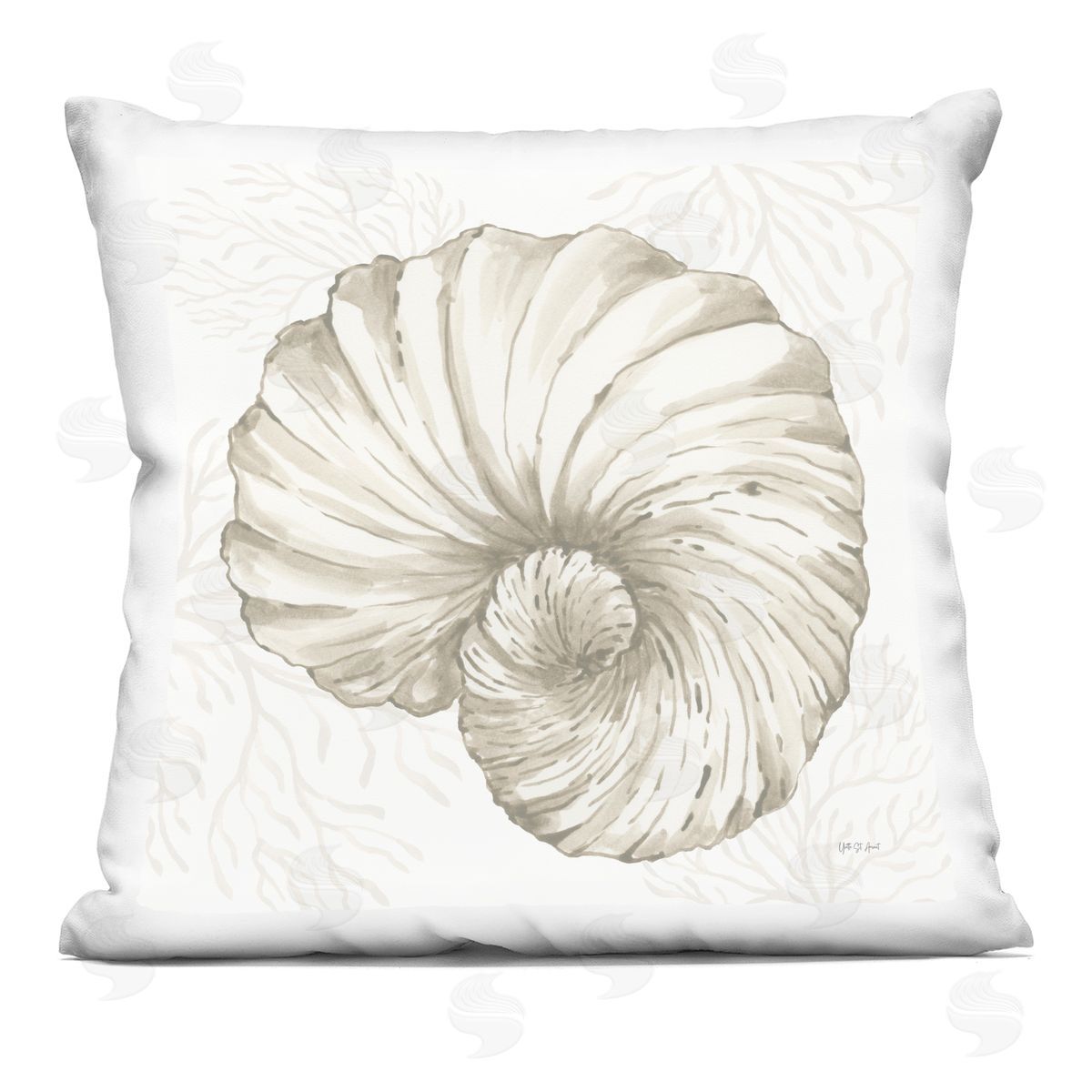 Yvette St. Amant | Spiral Shell & Neutral Coral