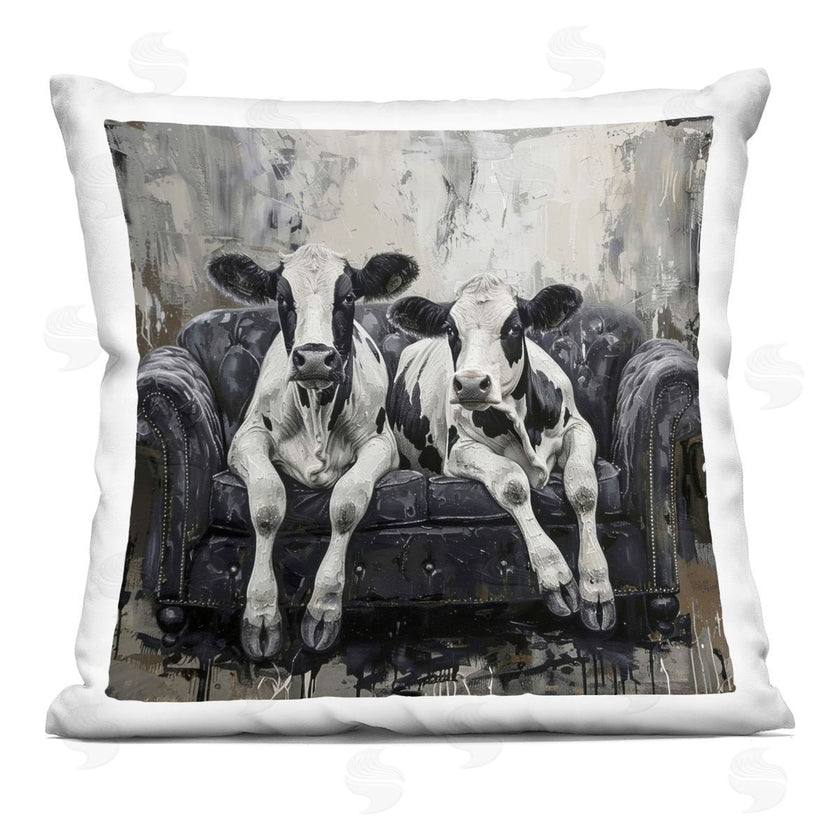 LSR Creative Studio | Lounging Cows on Couch