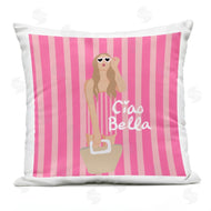 Chen Alyesh | Pink Striped Glam Girl