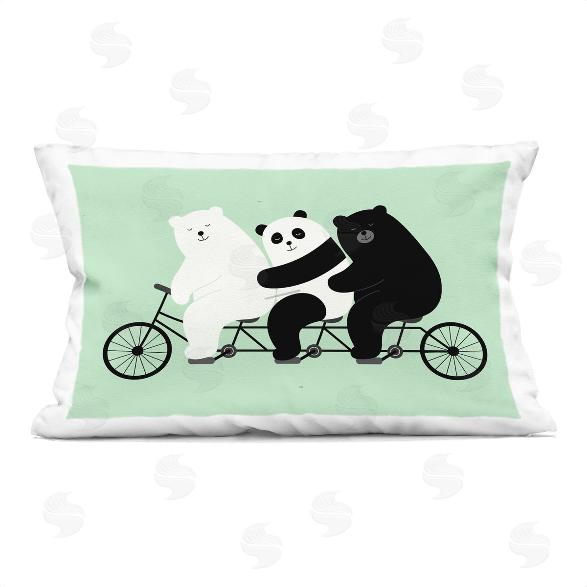 Andy Westface | Bear Trio on Bicycle
