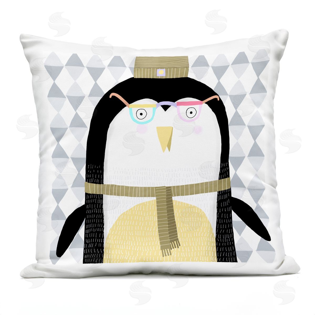 Carla Daly | Cozy Penguin on Geometrics