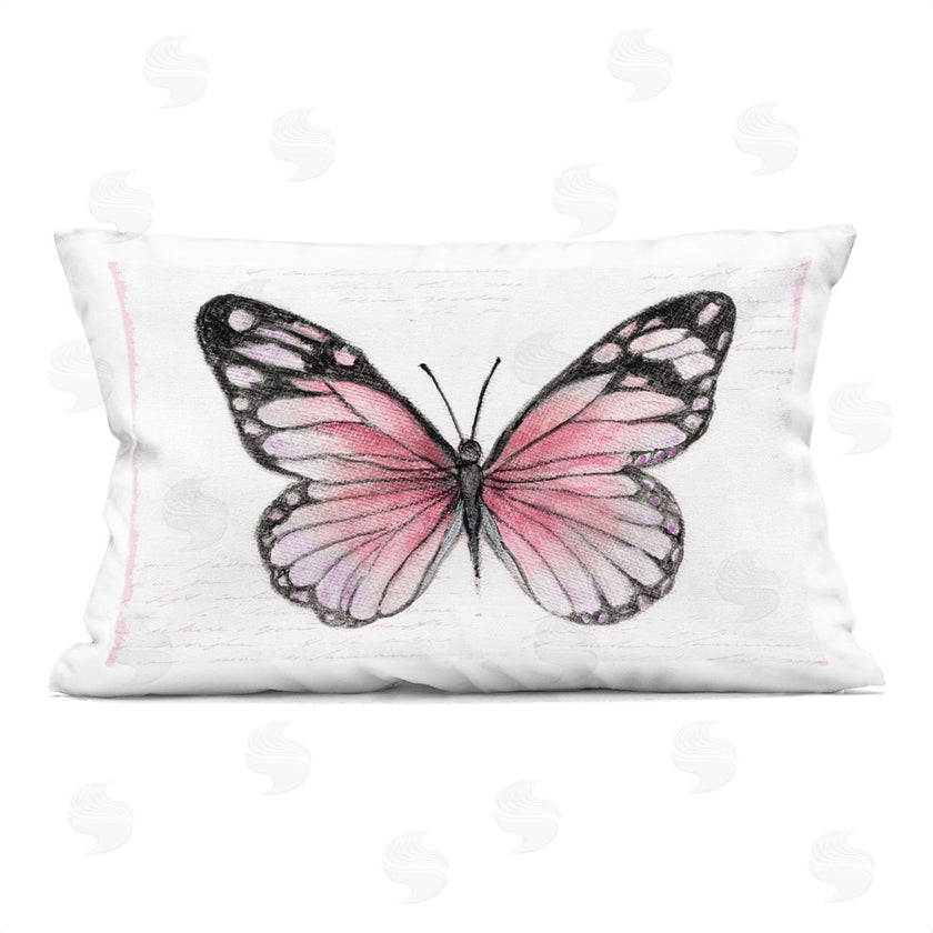 Janet Tava | Pink Monarch Butterfly