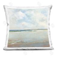Sally Swatland | Distant Beach Shoreline with Clouds