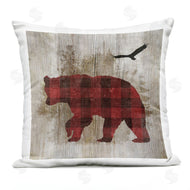 Susan Arnot | Buffalo Plaid Bear & Bird