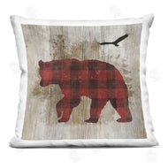 Susan Arnot | Buffalo Plaid Bear & Bird