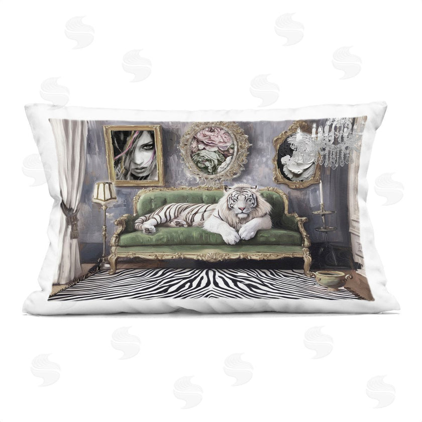 Annabelle Hall | Languid Tiger in Opulent Space