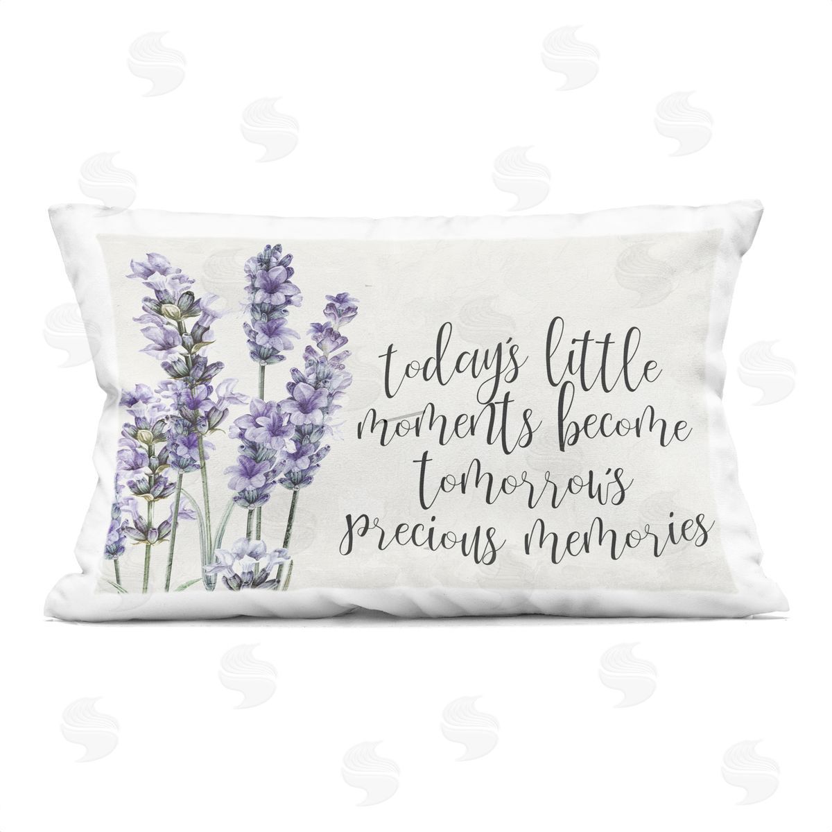 Kim Allen Today's Little Moments Sentiment Plush Polyester Art Print Pillow