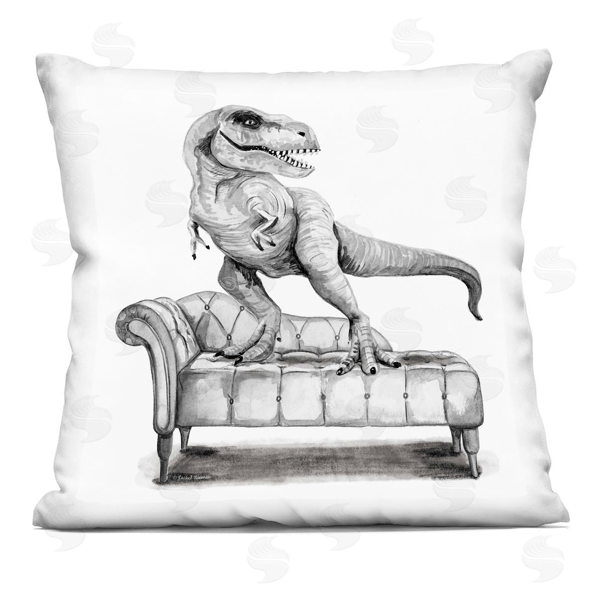 Rachel Nieman | T-Rex on Chaise Lounge