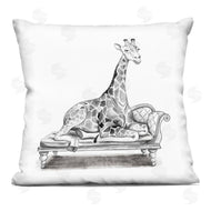 Rachel Nieman | Giraffe on Chaise Lounge