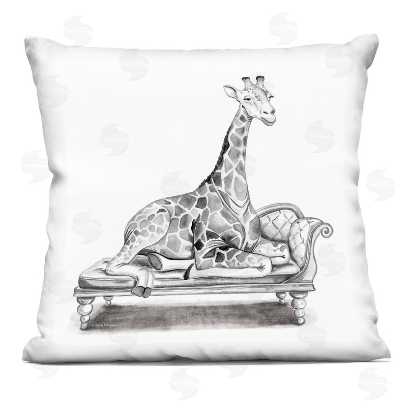 Rachel Nieman | Giraffe on Chaise Lounge