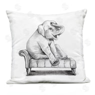 Rachel Nieman | Elephant on Chaise Lounge