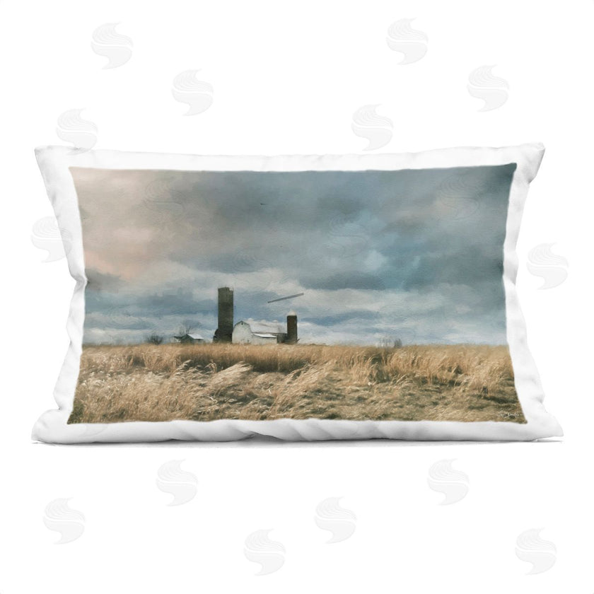 Lori Deiter | Cloudy Farmland with Barn