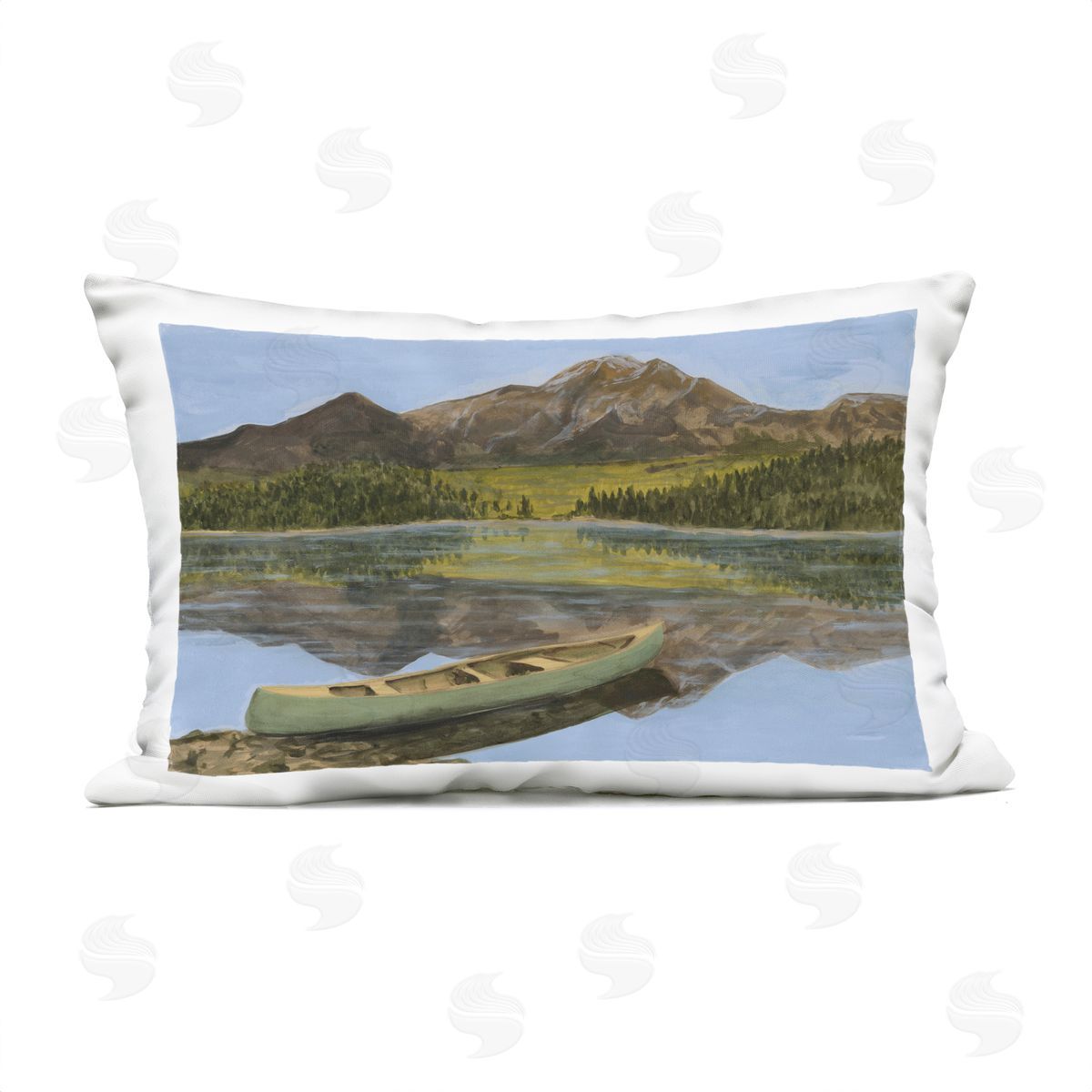 Michael Willett | Alpine Lake with Canoe