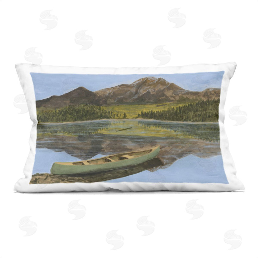 Michael Willett | Alpine Lake with Canoe