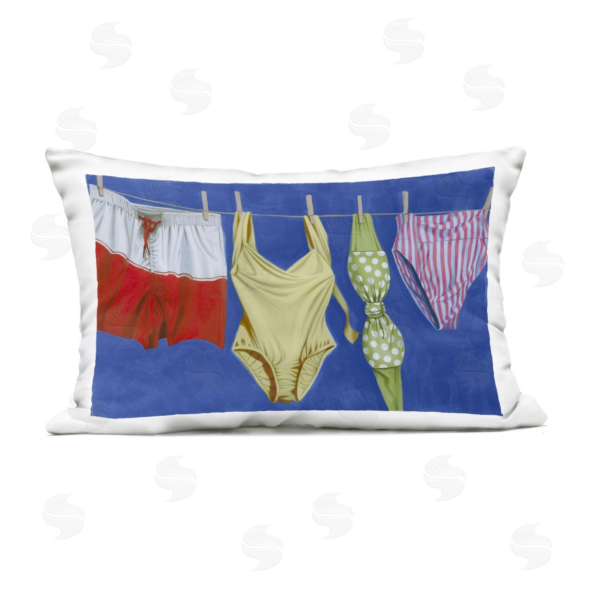 Grace Popp | Bathing Suits on Laundry Line