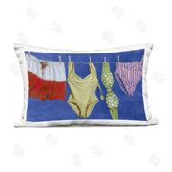 Grace Popp | Bathing Suits on Laundry Line