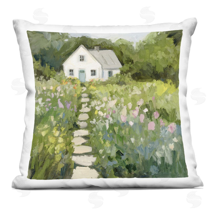 Victoria Barnes | Abstract Cottage on Hill