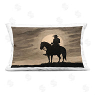 Kim Allen | Sunset Cowboy with Horse