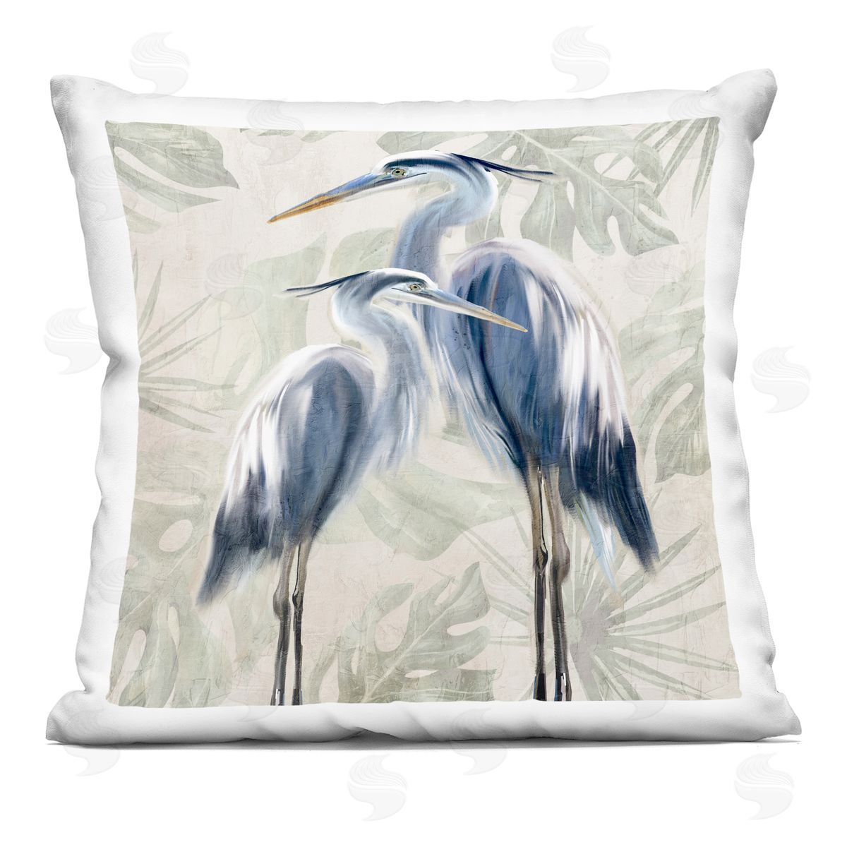 Kim Allen | Heron Pair over Palms