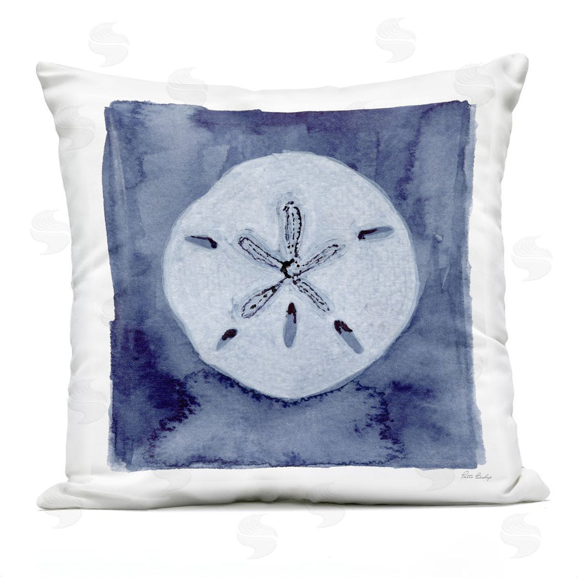 Patti Bishop | Sand Dollar over Indigo