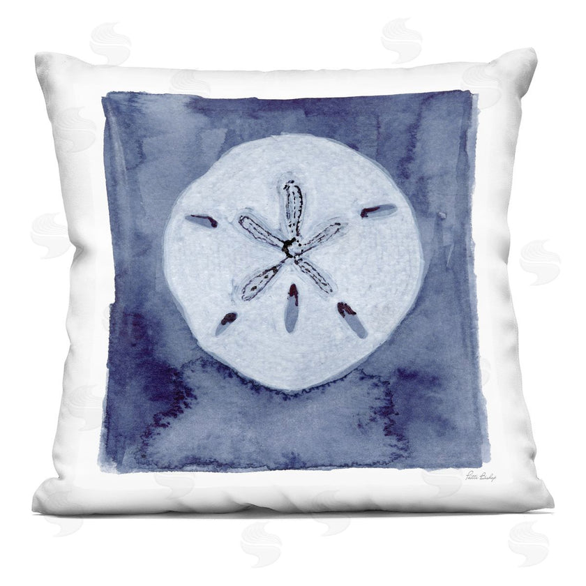 Patti Bishop | Sand Dollar over Indigo