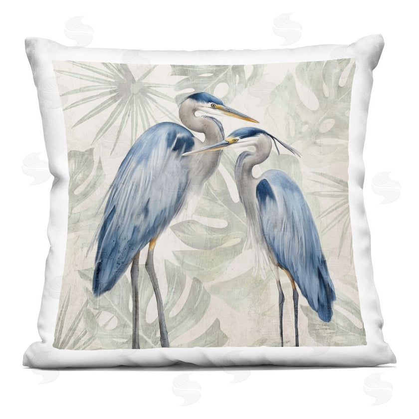 Kim Allen | Blue Heron Palm Leaves